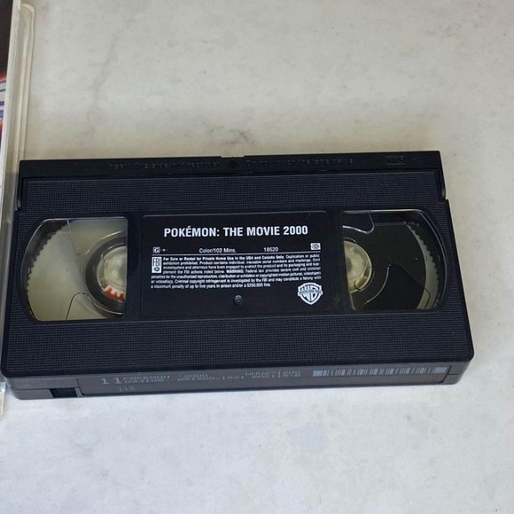 Pokemon The Movie 2000 VHS Tape - Picture 4 of 4